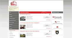 Desktop Screenshot of gorica-nekretnine.hr